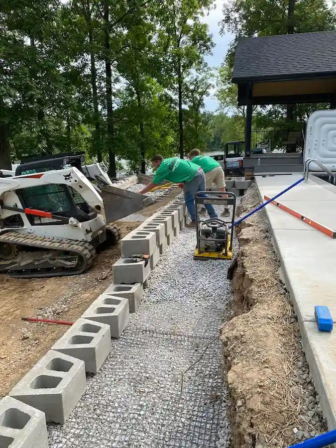Revival Land Management Retaining Wall